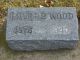 Laura Belle Slauson Wood Headstone