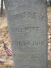 Harriet Slason Hurlbut Yew Headstone